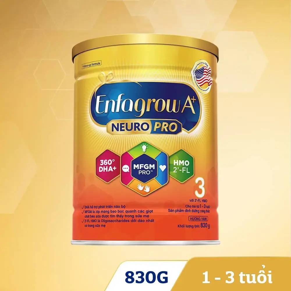 Enfagrow A+ Neuropro 3 với 2’-FL HMO Follow Up Formula