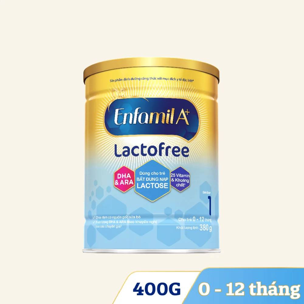 Sản phẩm dinh dưỡng công thức với mục đích y tế đặc biệt Enfamil A+ Lactofree Care