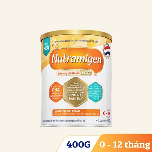 Sản phẩm dinh dưỡng công thức với mục đích y tế đặc biệt Nutramigen LGG