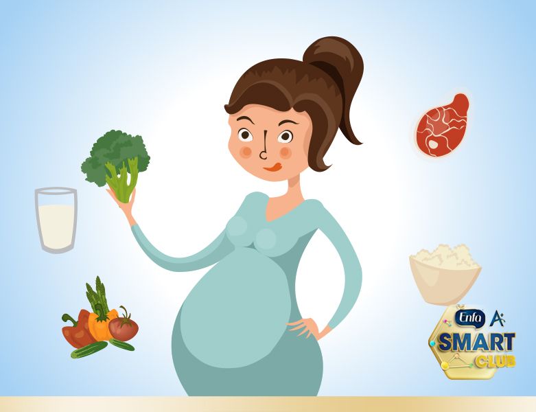 thực phẩm cho bà bầu thèm ăn