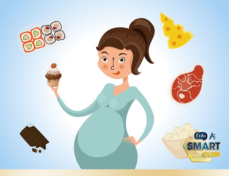 thực phẩm cho bà bầu thèm ăn